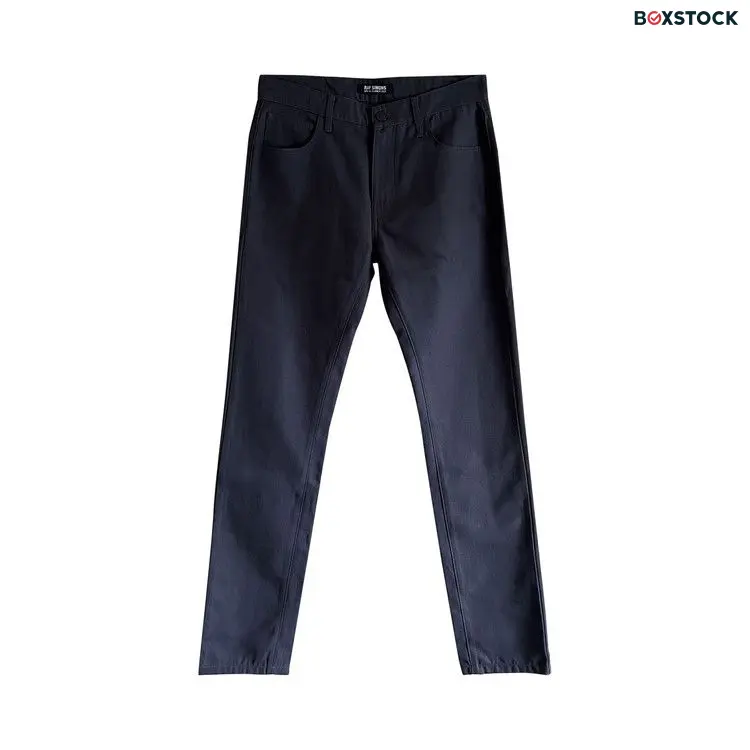 Raf Simons Slim Fit Denim 'Dark Grey' Spring/Summer 2023