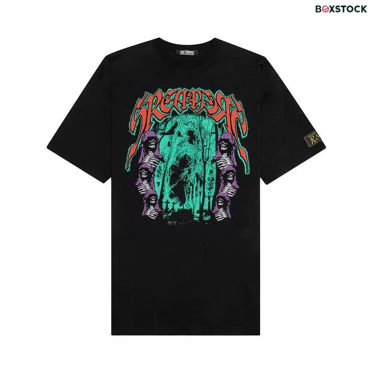 Raf Simons Sreapers Big Fit T-Shirt 'Black' Spring/Summer 2022