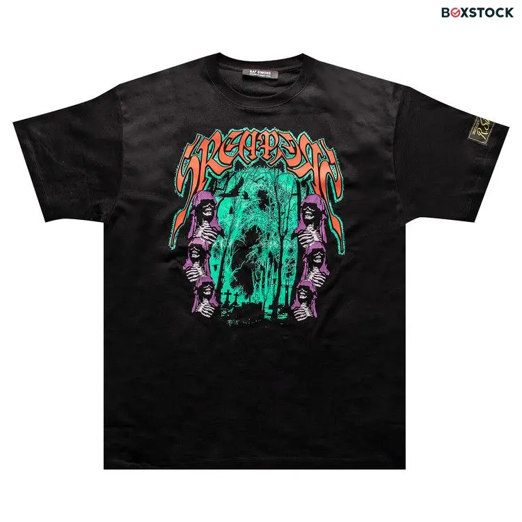 Raf Simons Sreapers Oversized T-Shirt 'Black' Spring/Summer 2022