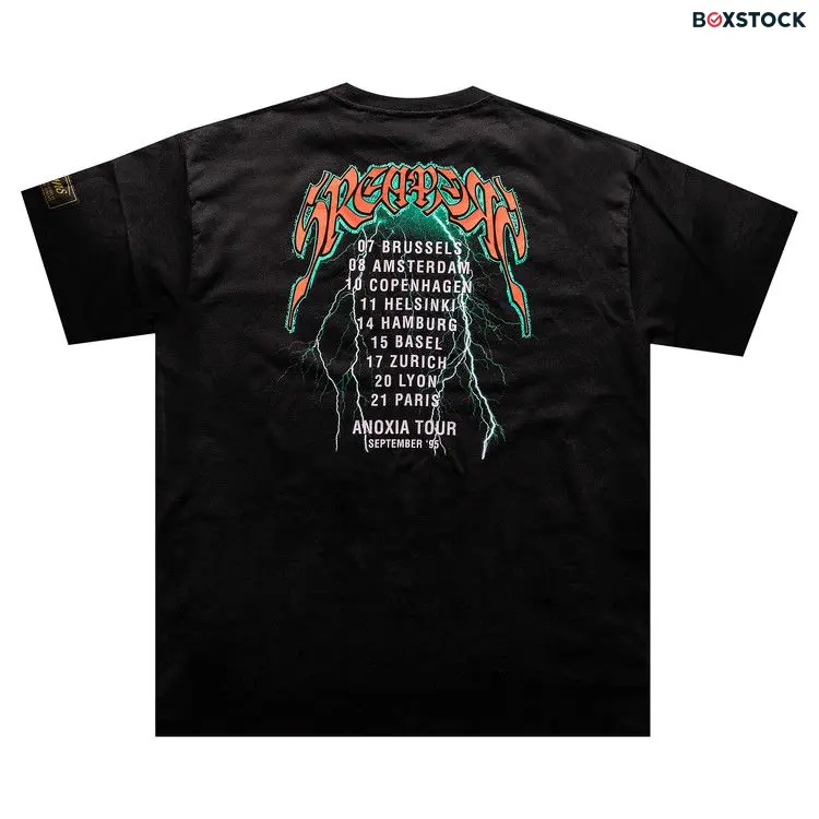 Raf Simons Sreapers Oversized T-Shirt 'Black' Spring/Summer 2022