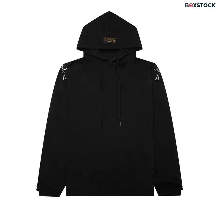 Raf Simons Washed Fit Hoodie 'Black' Spring/Summer 2023