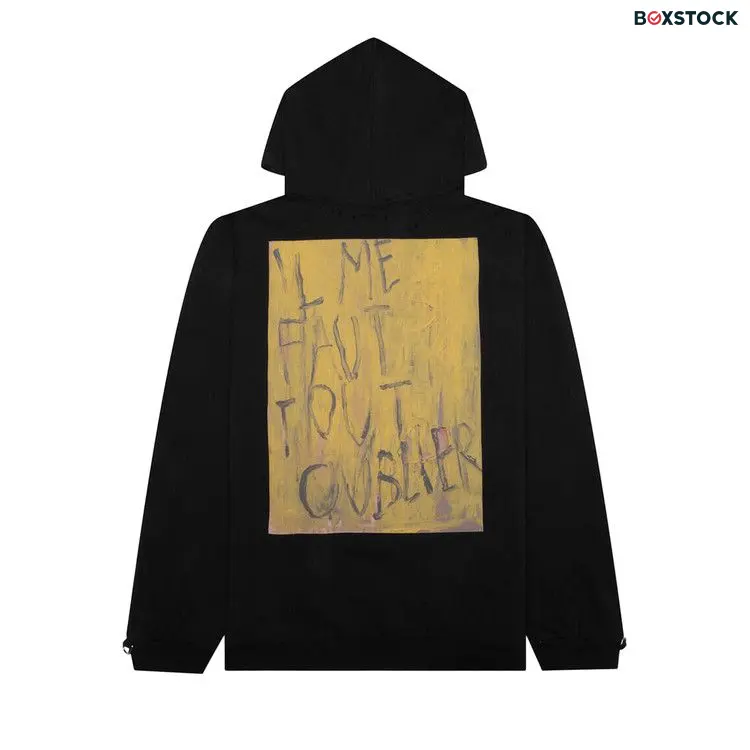 Raf Simons Washed Fit Hoodie 'Black' Spring/Summer 2023