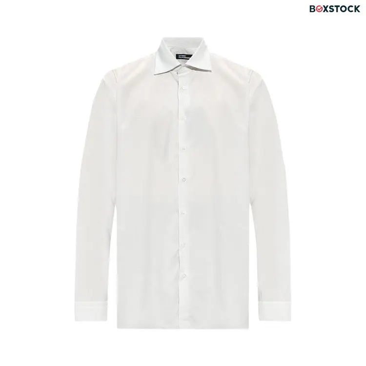 Raf Simons x Philippe Vandenberg Big Fit Shirt With Grand Amour Print 'Pearl' White Spring/Summer 2023