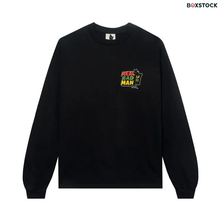 Real Bad Man RBM Logo Tee Vol 9 Long-Sleeve Tee 'Black' Spring/Summer 2022