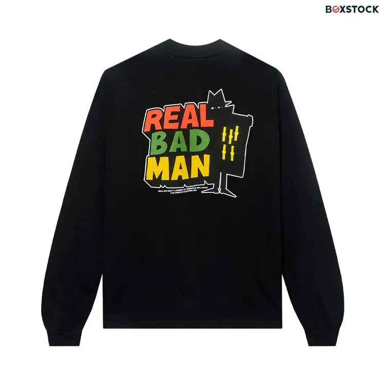 Real Bad Man RBM Logo Tee Vol 9 Long-Sleeve Tee 'Black' Spring/Summer 2022