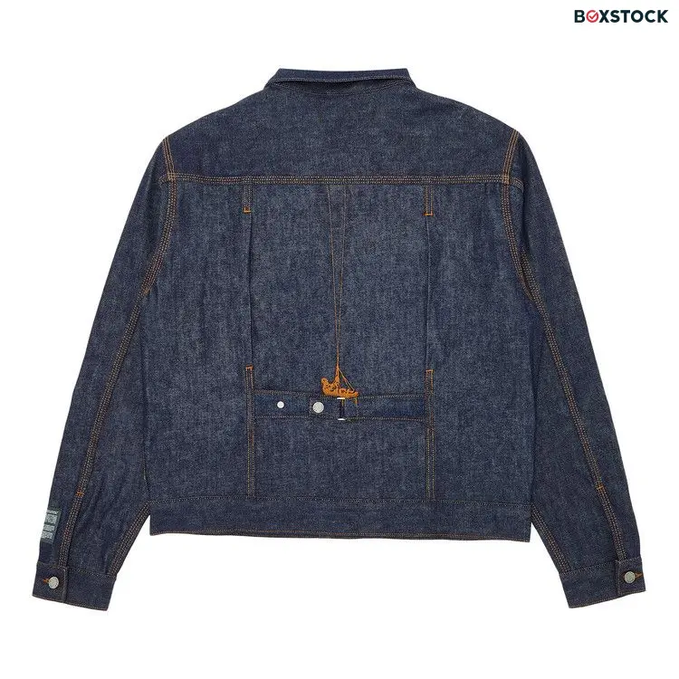 Reese Cooper Smokejumper Embroidered Raw Denim Jacket 'Multicolor' Blue Fall/Winter 2021