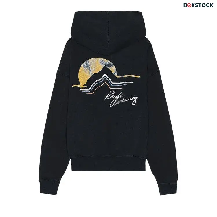 Rhude Awakening Hoodie 'Vintage Black' Fall/Winter 2023