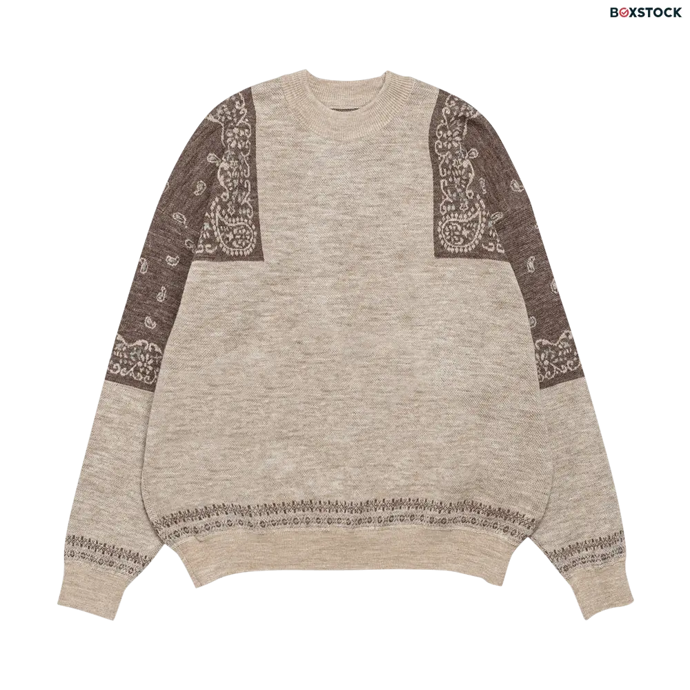 Rhude Bandana Knit Crewneck...