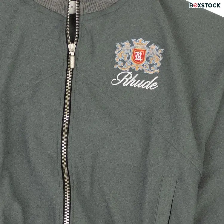 Rhude Brentwood Track Jacket 'Teal' Blue Fall/Winter 2022