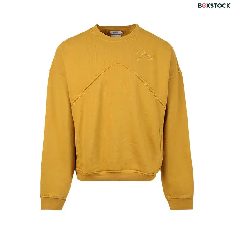 Rhude Crewneck 'Mustard' Yellow Fall/Winter 2022