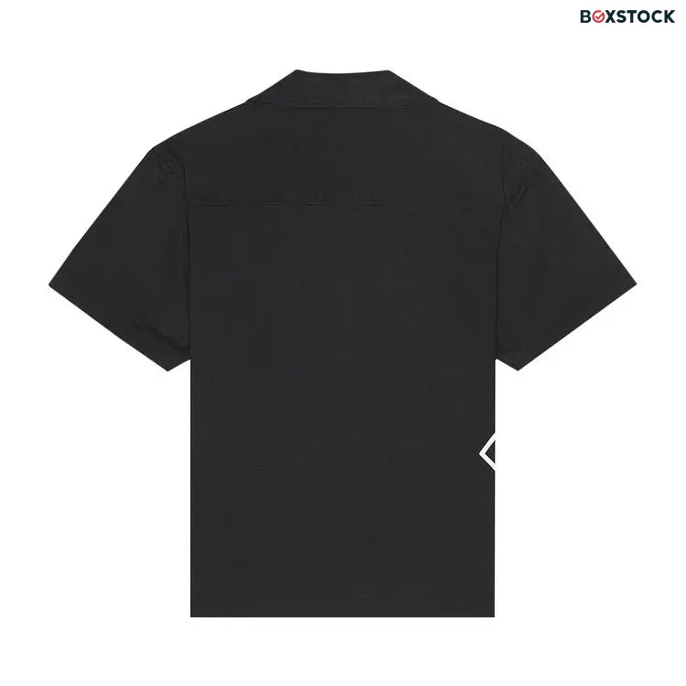 Rhude Cross Logo Snap Shirt 'Black' Fall/Winter 2024
