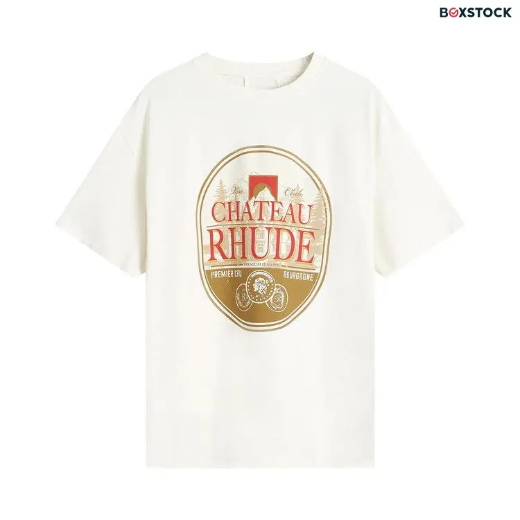 Rhude Premier Cru Tee 'Vintage White' Fall/Winter 2024