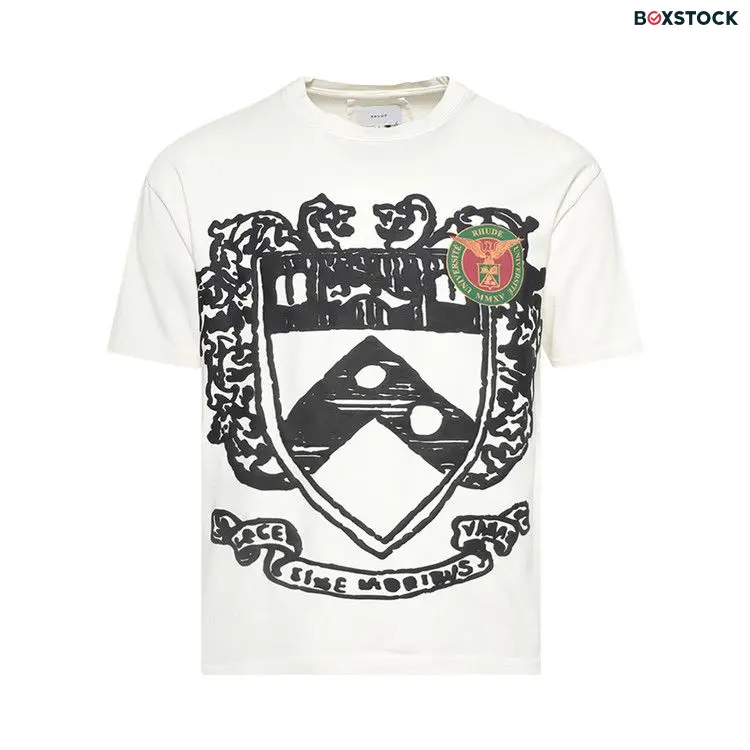 Rhude Runway Crest Tee 'Vintage White' Fall/Winter 2024