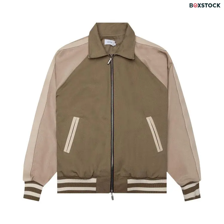 Rhude Twill Boys Bomber 'Beige' Tan Spring/Summer 2023