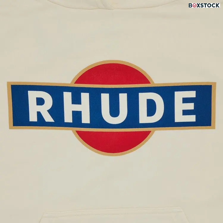 Rhude Vintage Racer Hoodie 'Vintage White' Pre-Fall 2024 PF24HO02012