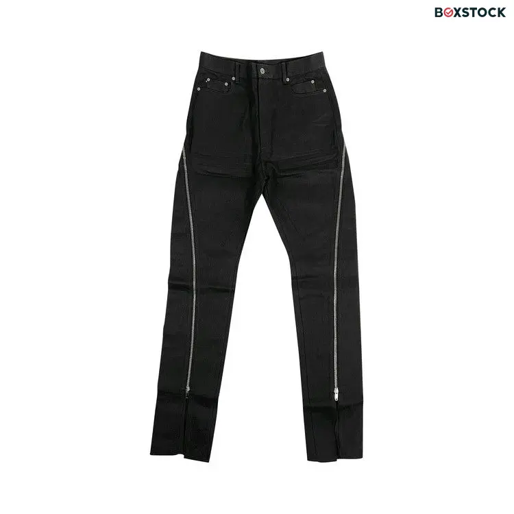Rick Owens Bolan Banana High Waist Slim Trousers 'Black' Spring/Summer 2024