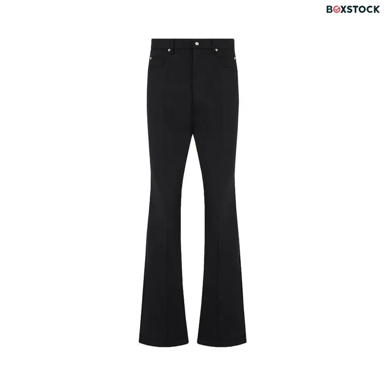 Rick Owens Bolan Bootcut Pants 'Black' Spring/Summer 2024 RU01D3335-ZL-09