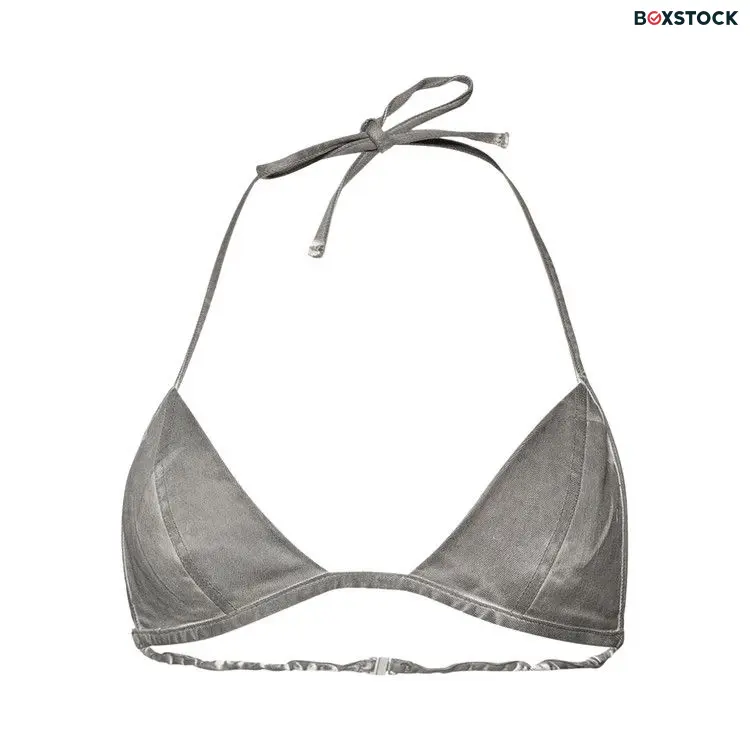 Rick Owens DRKSHDW Denim Bra 'Dust' Grey Fall/Winter 2024