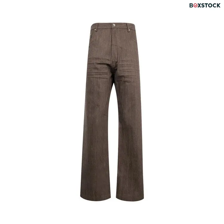 Rick Owens DRKSHDW Geth Jeans 'Dark Dust' Brown