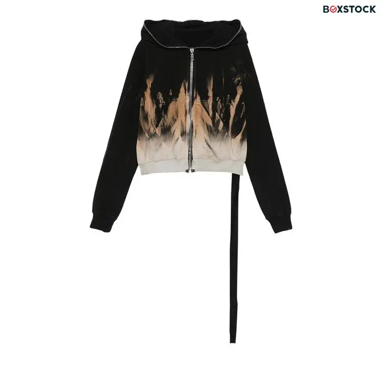 Rick Owens DRKSHDW Small Gimp Hoodie 'Black/Terra' Fall/Winter 2024