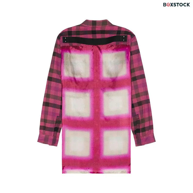 Rick Owens Fog Pocket Outershirt 'Fuschia' Pink Spring/Summer 2023