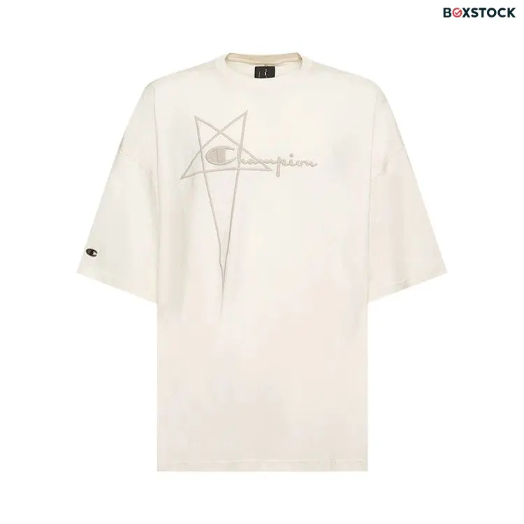 Rick Owens x Champion Tommy Short-Sleeve Tee 'White' Spring/Summer 2023