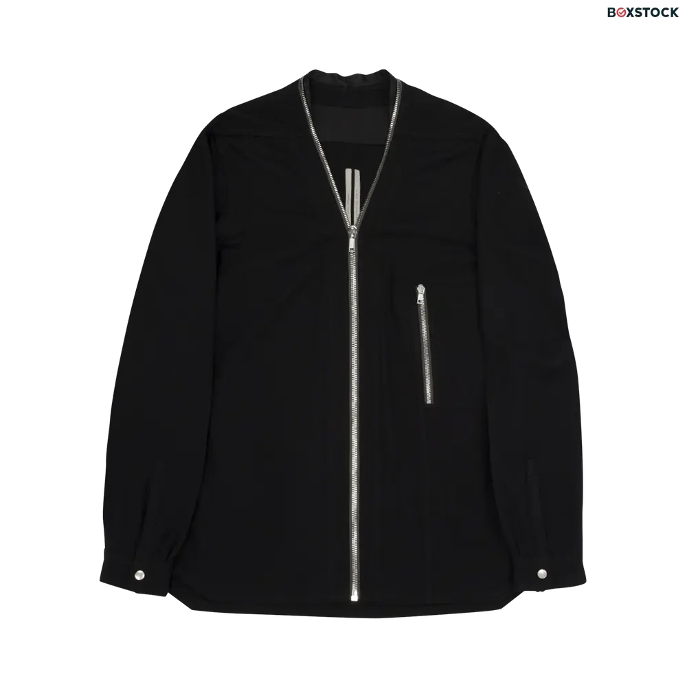 Rick Owens Zip Larry Shirt...