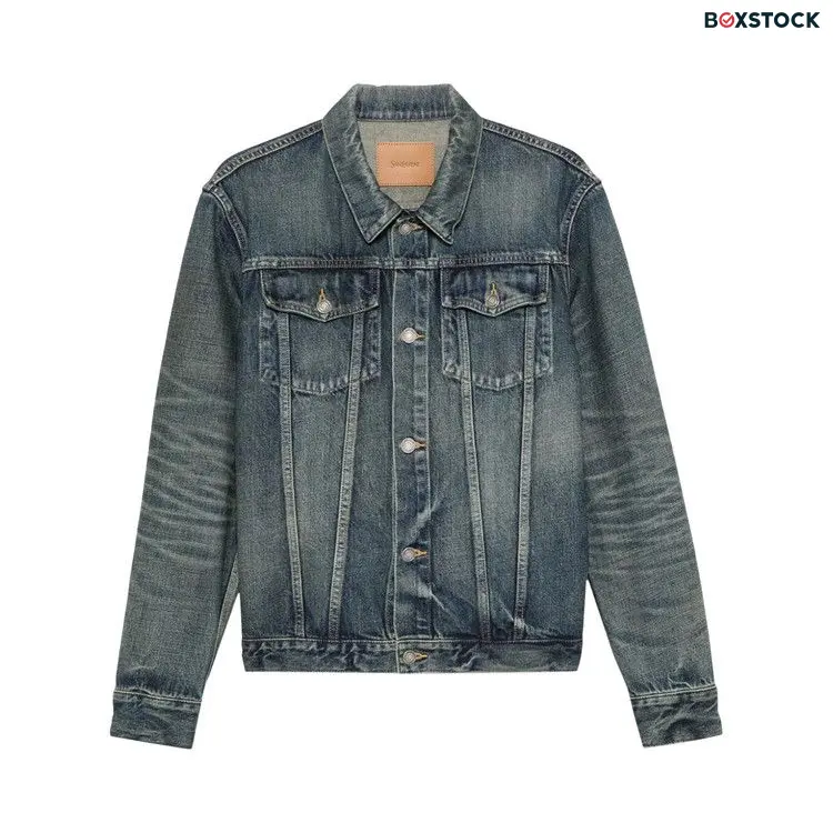 Saint Laurent Extra Fitted Jacket 'Blue Amazon'