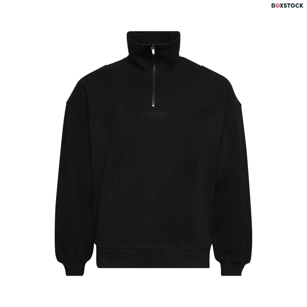 Saint Laurent Half Zip...