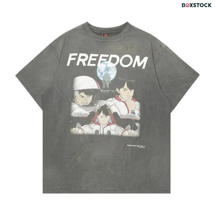 Saint Michael Freedom Tee 'Black' Spring/Summer 2024
