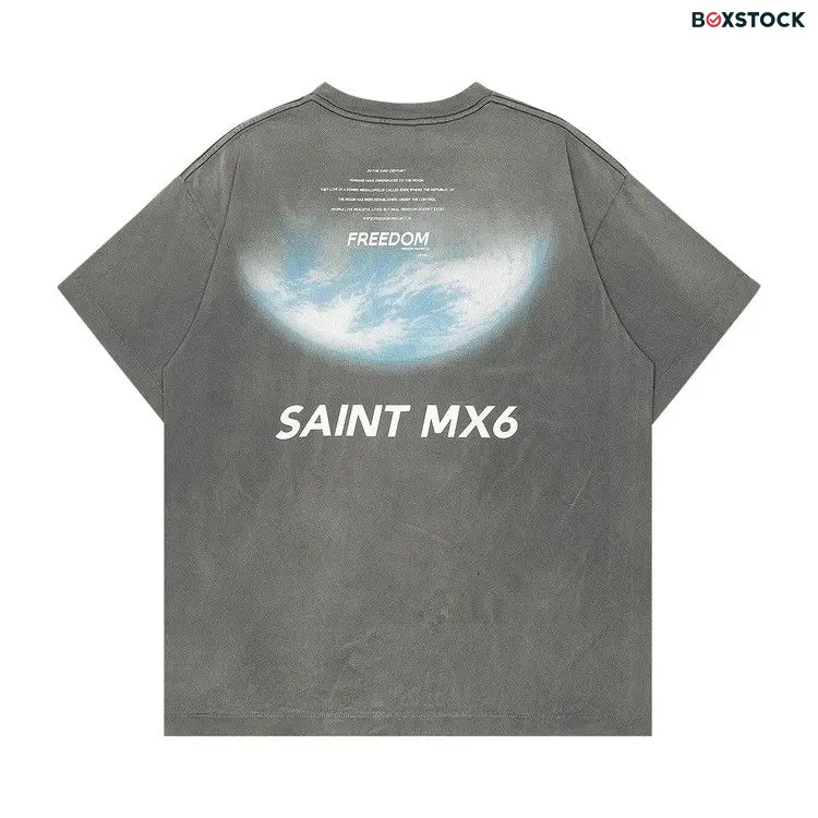 Saint Michael Freedom Tee 'Black' Spring/Summer 2024