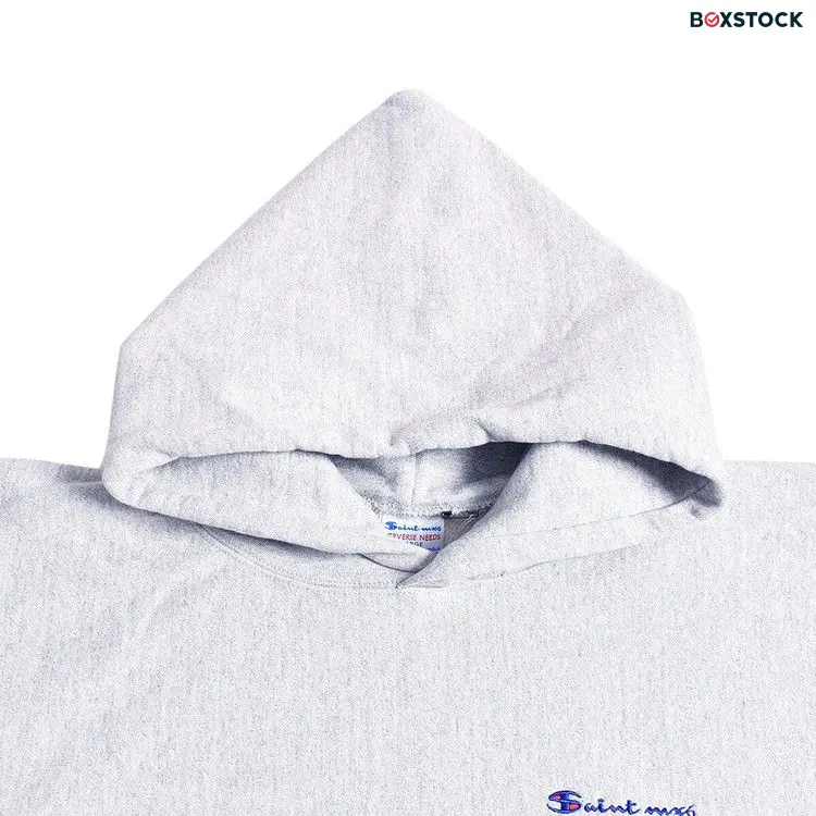 Saint Michael Logo Hoodie 'Grey' Fall/Winter 2023