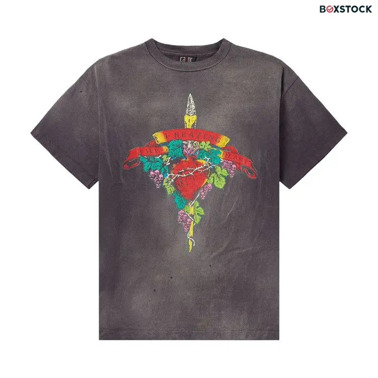 SAINT Mxxxxxx Beating Tee 'Black' Spring/Summer 2024