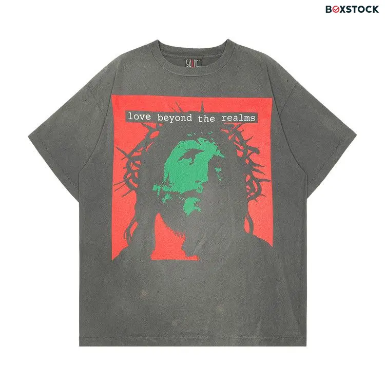 SAINT Mxxxxxx Love Beyond Tee 'Black' Spring/Summer 2024