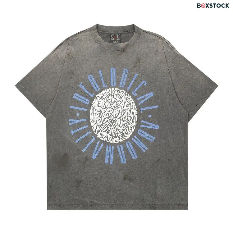 SAINT Mxxxxxx Ideological Short-Sleeve Tee 'Black' Fall/Winter 2024