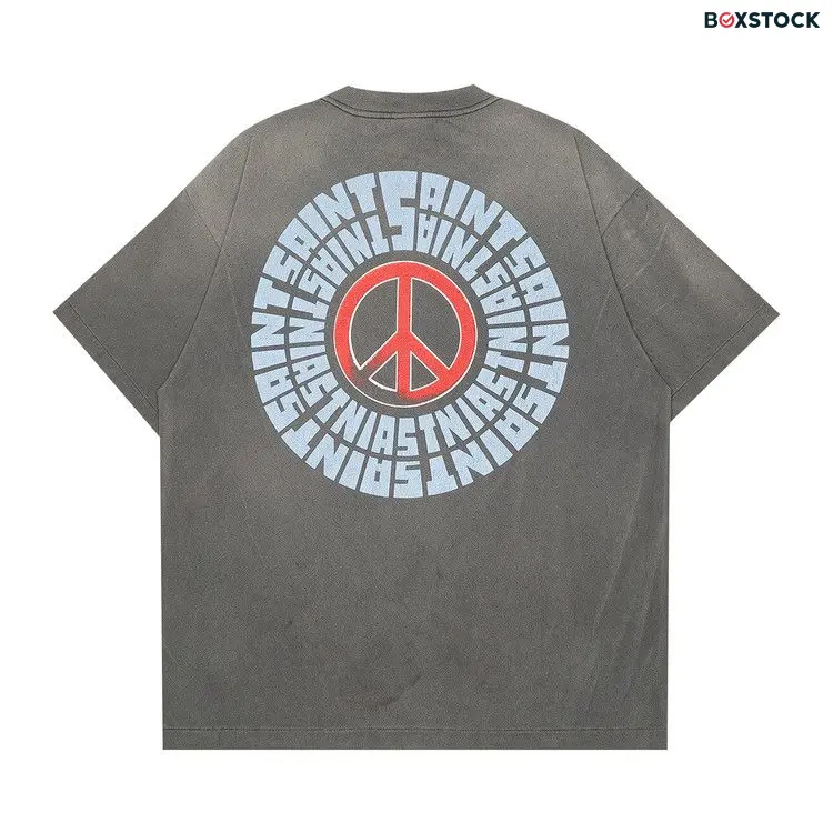 SAINT Mxxxxxx Ideological Short-Sleeve Tee 'Black' Fall/Winter 2024