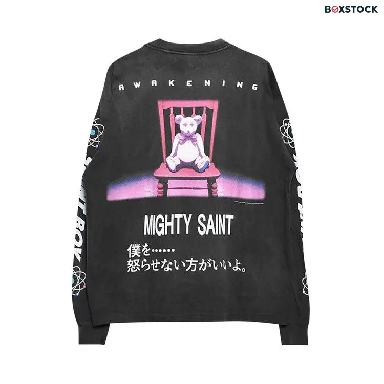 SAINT Mxxxxxx Pluto Long-Sleeve Tee 'Black'