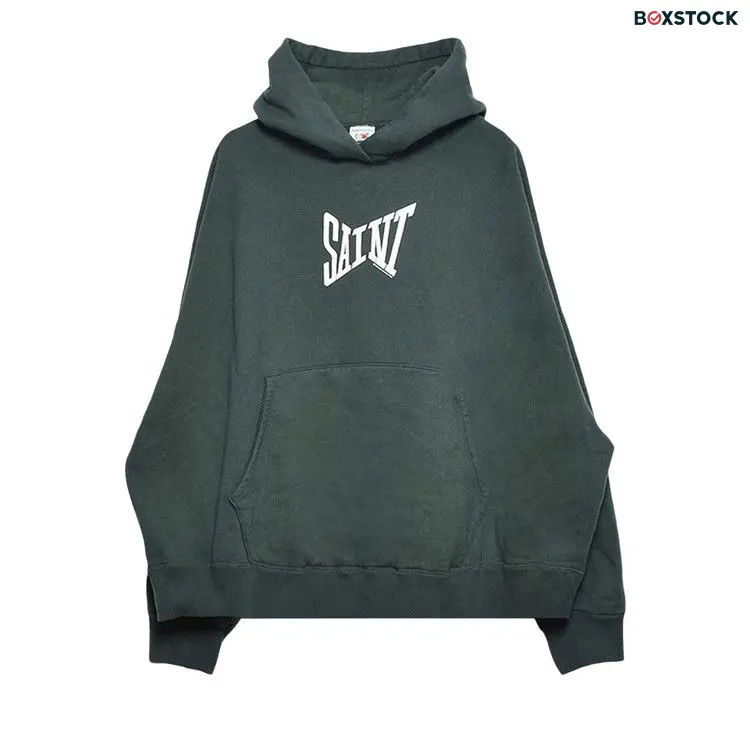 SAINT Mxxxxxx Ribon Saint Hoodie 'Green' Fall/Winter 2024