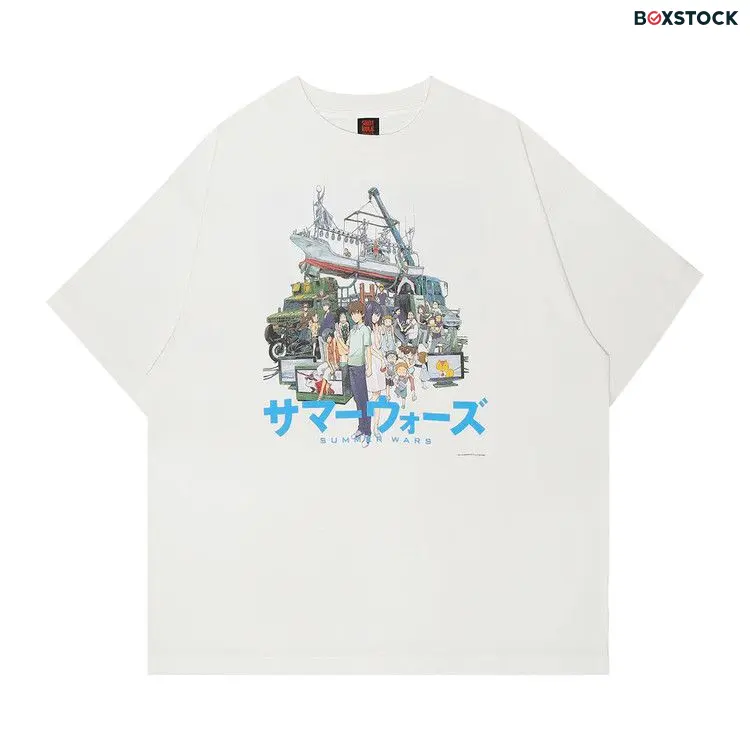 SAINT Mxxxxxx Summer Wars Tee 'White' Fall/Winter 2024