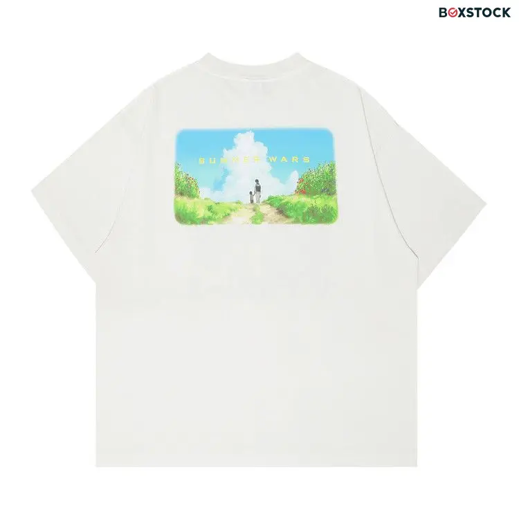 SAINT Mxxxxxx Summer Wars Tee 'White' Fall/Winter 2024