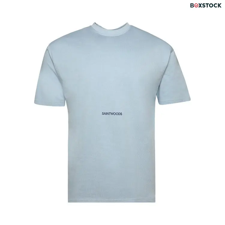 Saintwoods Logo Tee 'Blue' Fall/Winter 2023