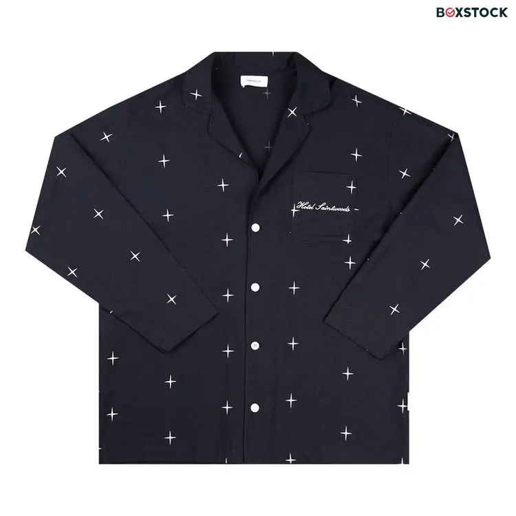 Saintwoods Pajama Top 'Navy' Blue Fall/Winter 2023