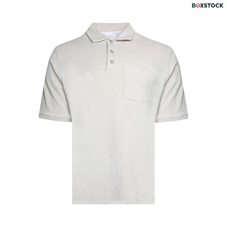 Saintwoods Terry Polo 'Light Grey' Spring/Summer 2023