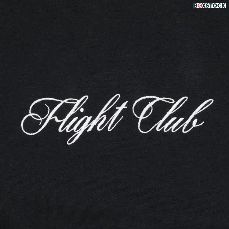 Flight Club Script Sweatshirt 'Black' Spring/Summer 2023