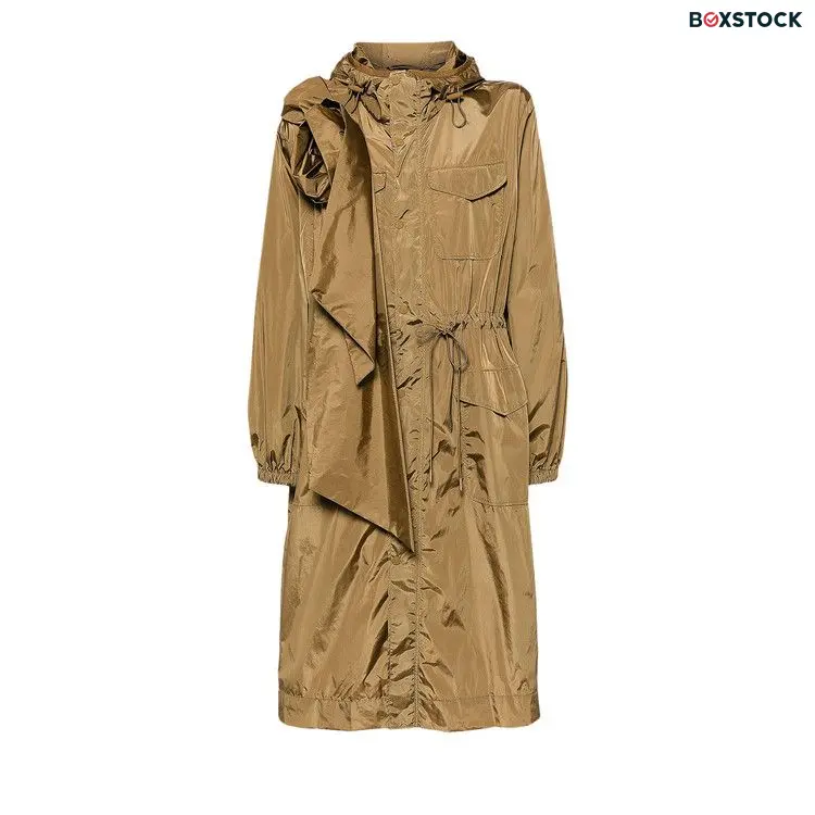 Simone Rocha Multi Pocket Utility Tech Nylon Parka 'Brown' Spring/Summer 2024