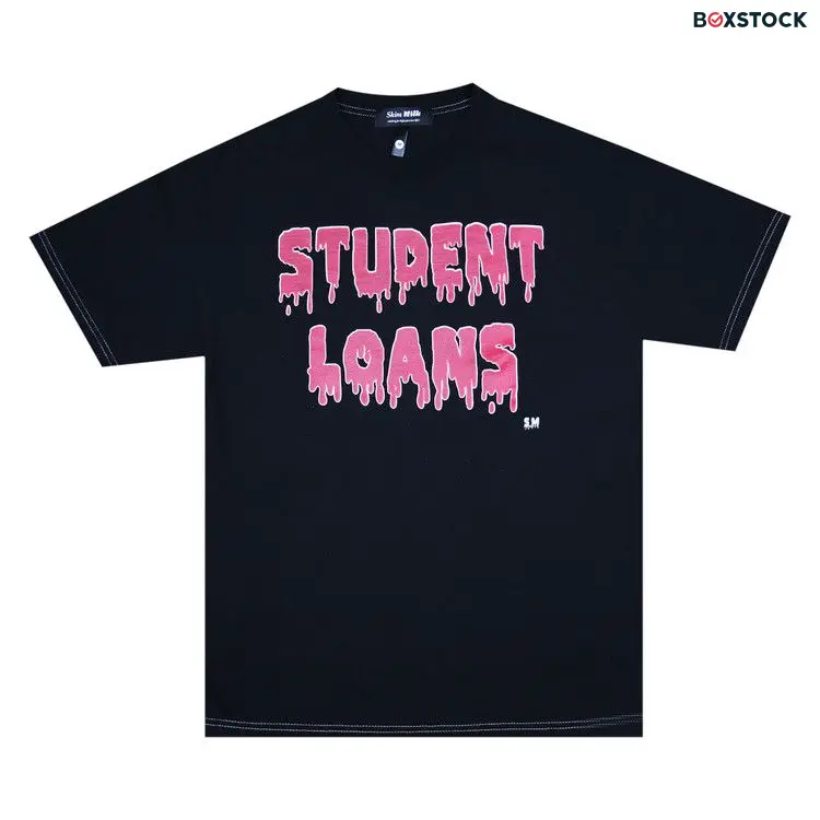 Skim Milk Student Loans Tee 'Black' Spring/Summer 2022