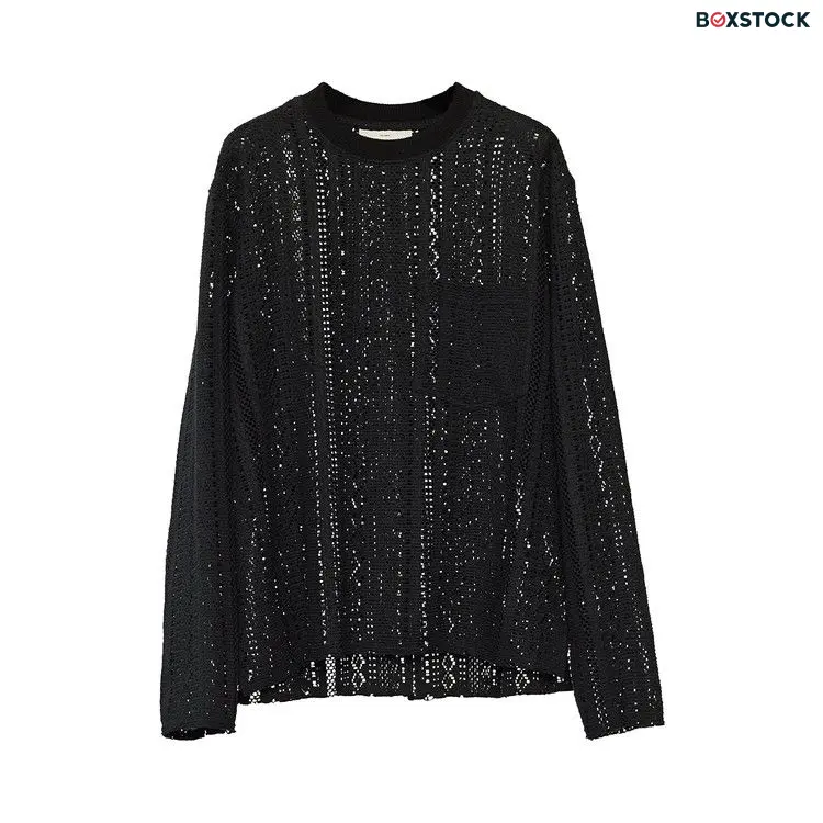 Song for the Mute Crewneck Pullover 'Black' Fall/Winter 2023