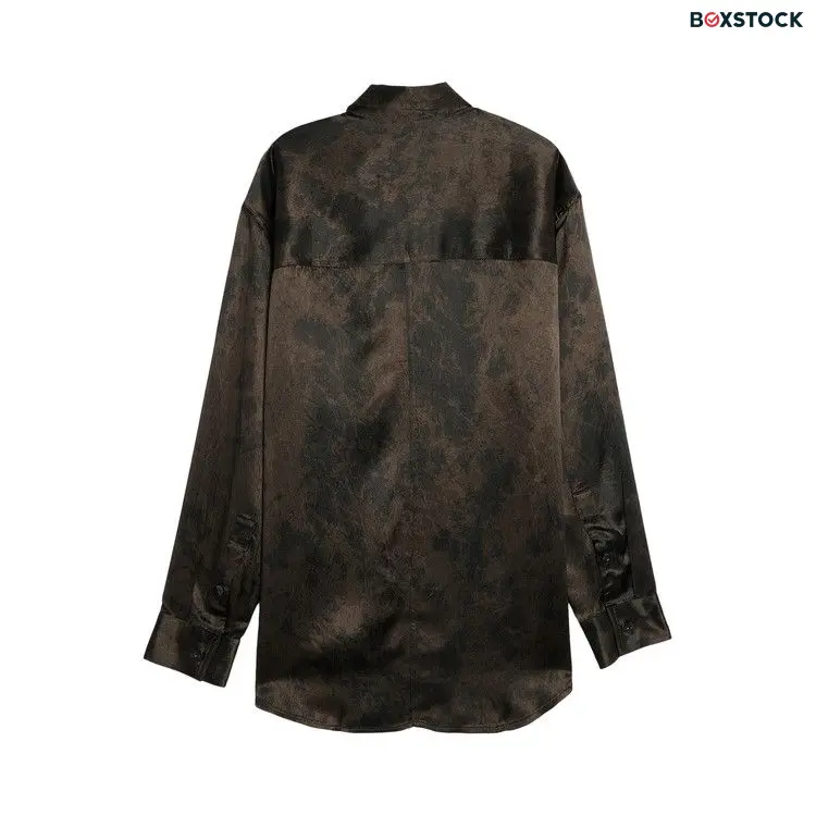 Song for the Mute Long-Sleeve Oversized Shirt 'Black' Fall/Winter 2024