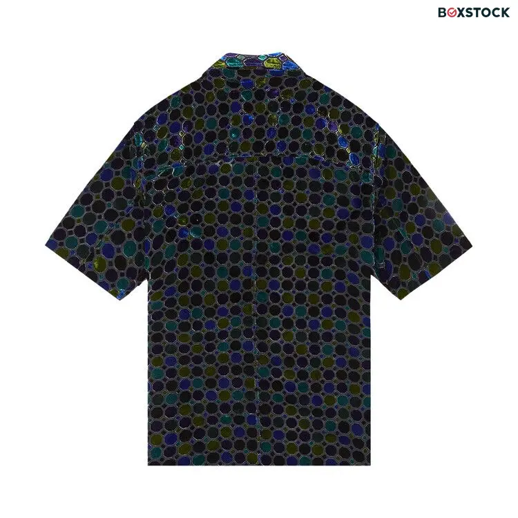 Song for the Mute Short-Sleeve Oversized Shirt 'Multicolor' Multi-Color Spring/Summer 2024