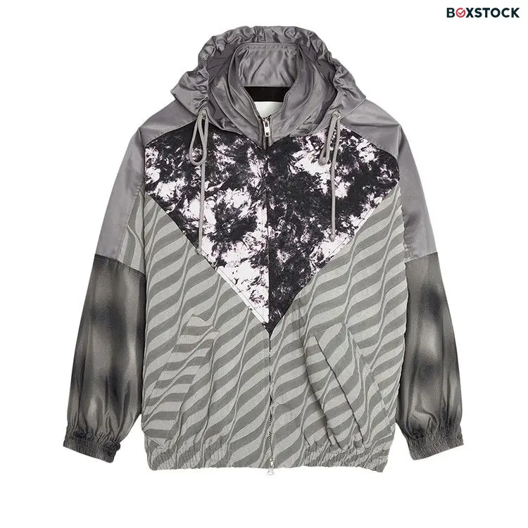 Song for the Mute V Lad Zip Up Jacket 'Grey' Fall/Winter 2022